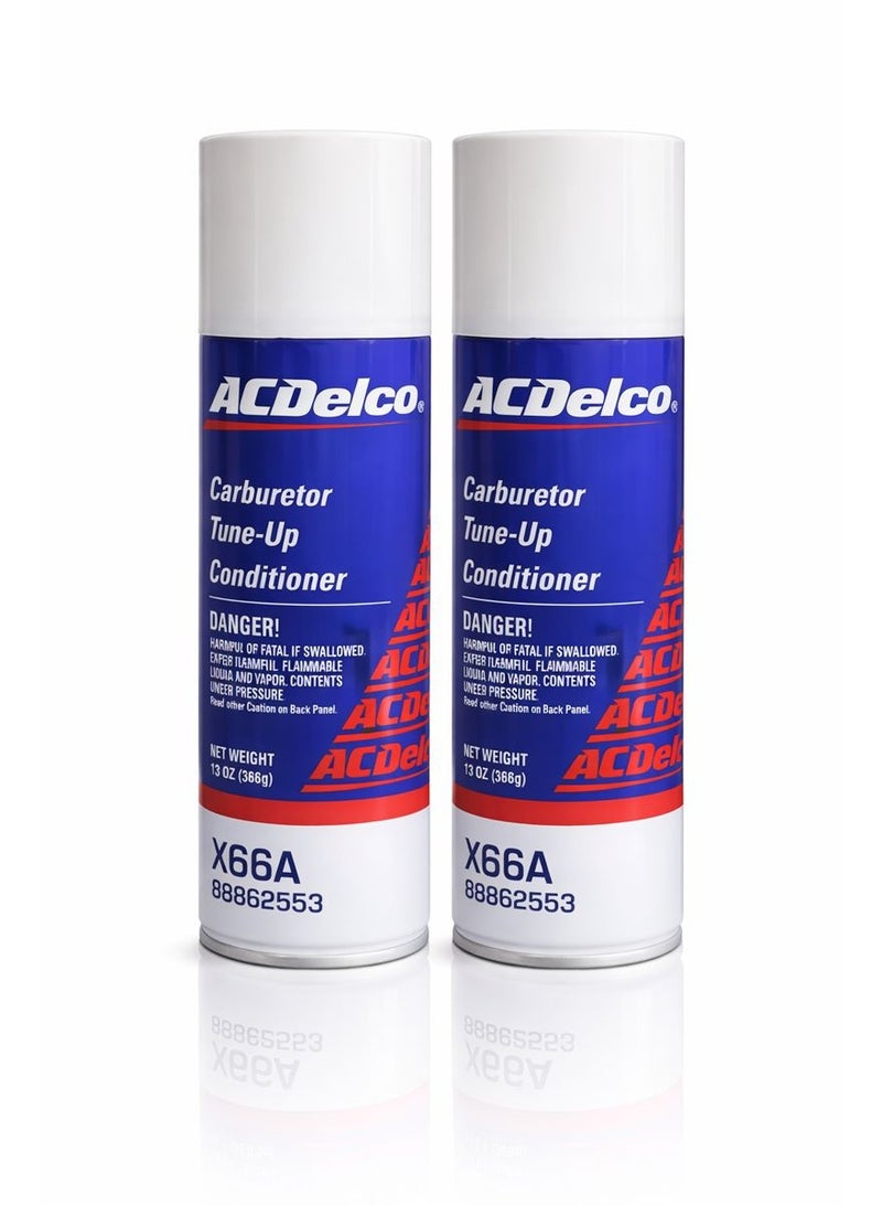 ACDelco منظف الكربريتر X66A حجم 13 أونص – عبوة 2